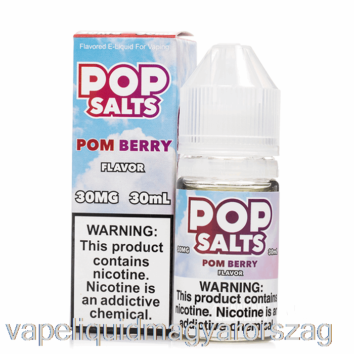 Pom Bogyó - Pop Sók - 30ml 30mg Vape E Cigi